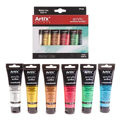 MP - Set of acrylic paints for crafts and professional use