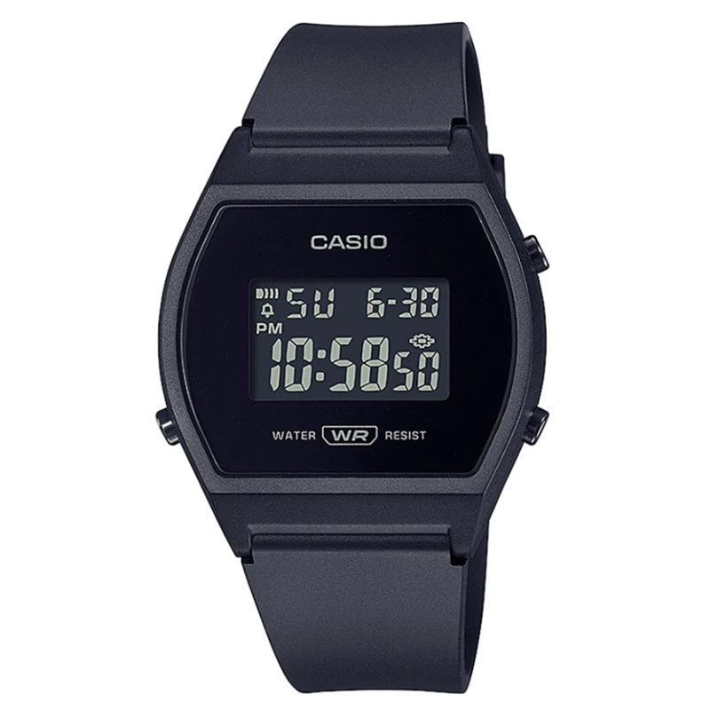 Casio Casual Waterproof Black Digital LW-204-1BEF Watch