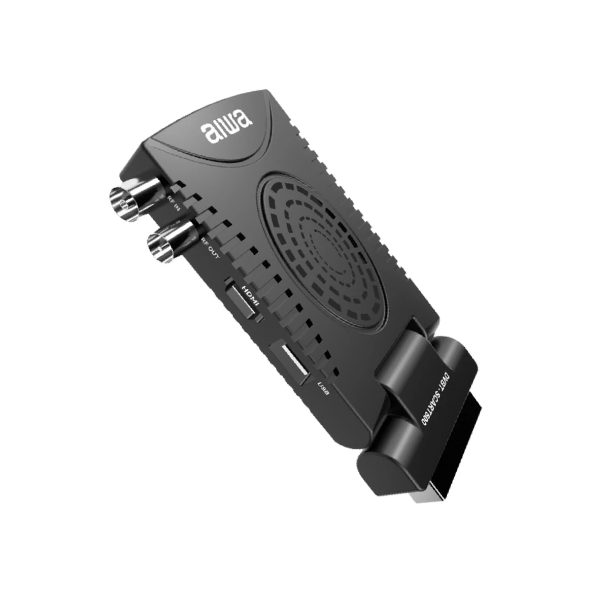 AIWA TDT HD T2 Scart Euroconector DVB-T con USB HD Grabación DVT- SCART500