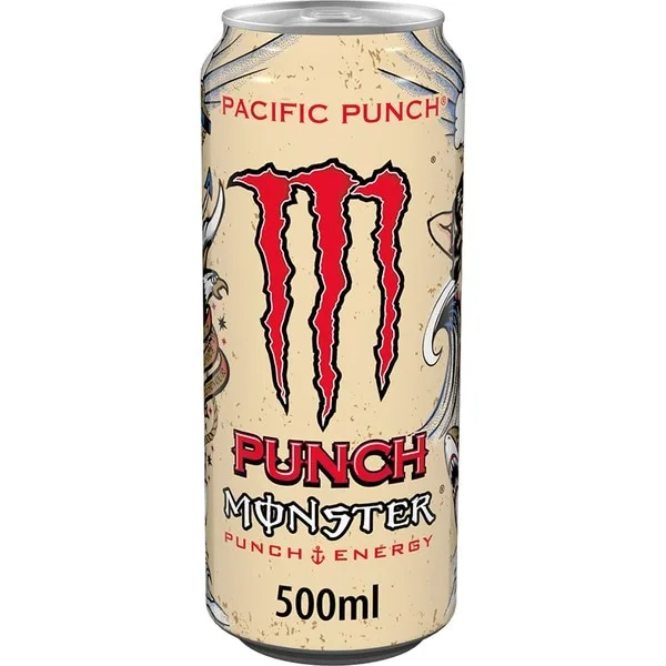 MONSTER PACIFIC PUNCH latas 500ml- Pack 12 unidades ó Caja 24 unidades