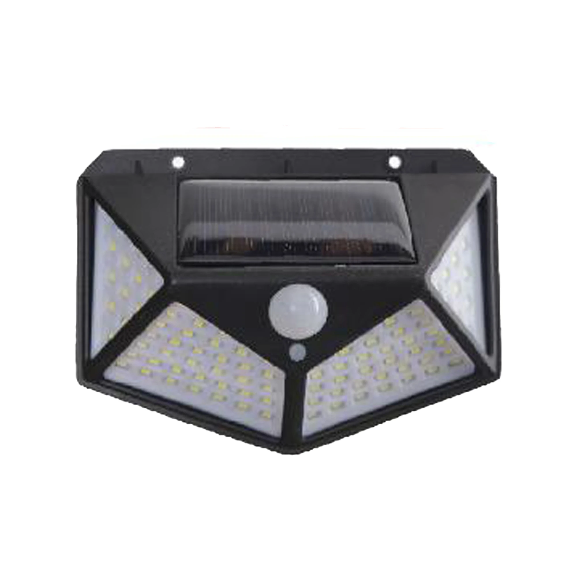 UD - Luz Solar Exterior con Sensor de Movimiento 100 LED – Máxima Luminosidad y 3 Modos de Uso, Resistente al Agua