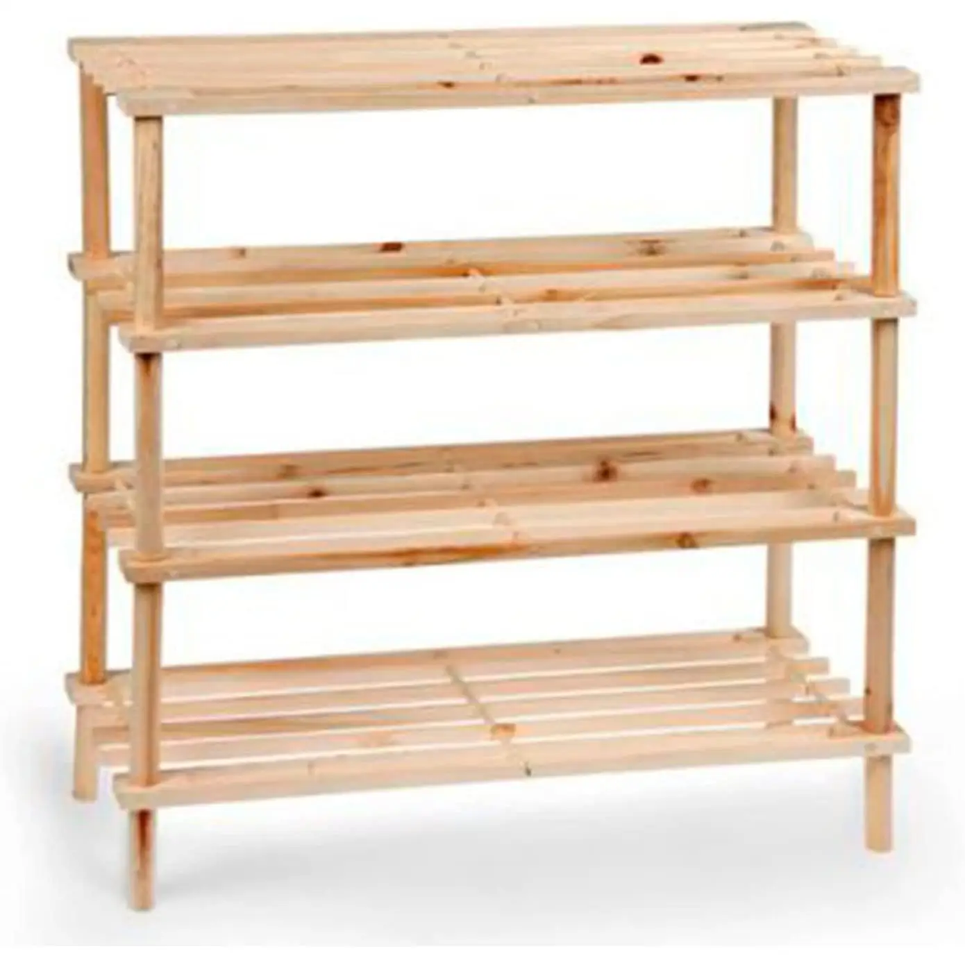 ARISE SHOP-Zapatero Madera 2-3-4Pisos Diseñado en España, Banco Zapatero, Mueble Zapatero de Madera