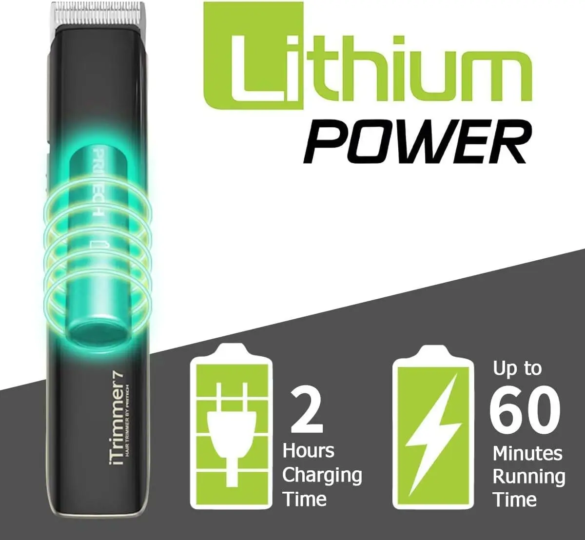 Wireless Hair Short Machine, PRITECH PR-2288, Rechargeable Professional Itrimmer Beard Machine