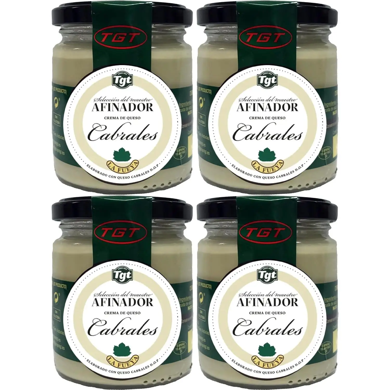 Crema de Queso Cabrales "La Fueya" (4 Botes) Selección del Maestro Afinador