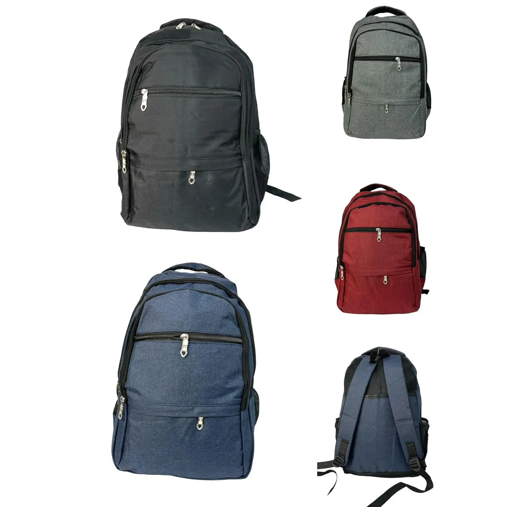 Upgraded large capacity multipurpose plain backpack