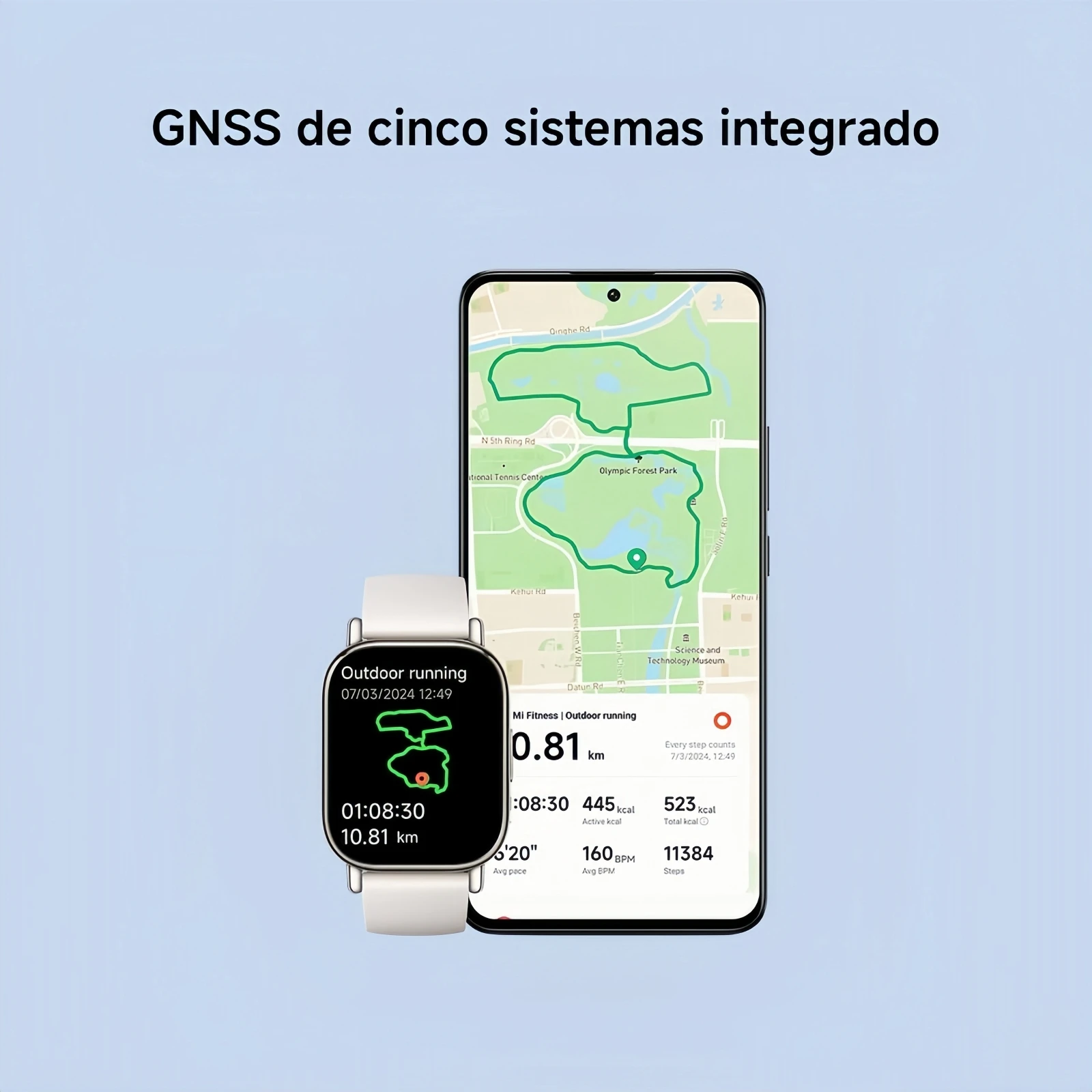 XIAOMI Redmi Watch 5 Lite Smartwatch - AMOLED Display 1.96", Bluetooth Calls, Heart Rate Monitor, 150 Sports Modes, 18 Days Battery Life, Compatible with Android.