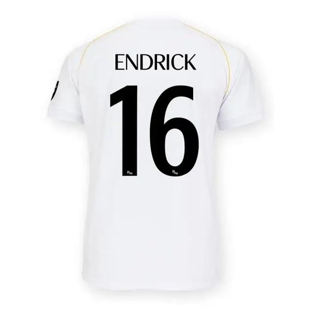 Real Madrid - Réplica Camiseta ENDRICK  Dorsal 16 - Licencia Oficial - Talla Adulto