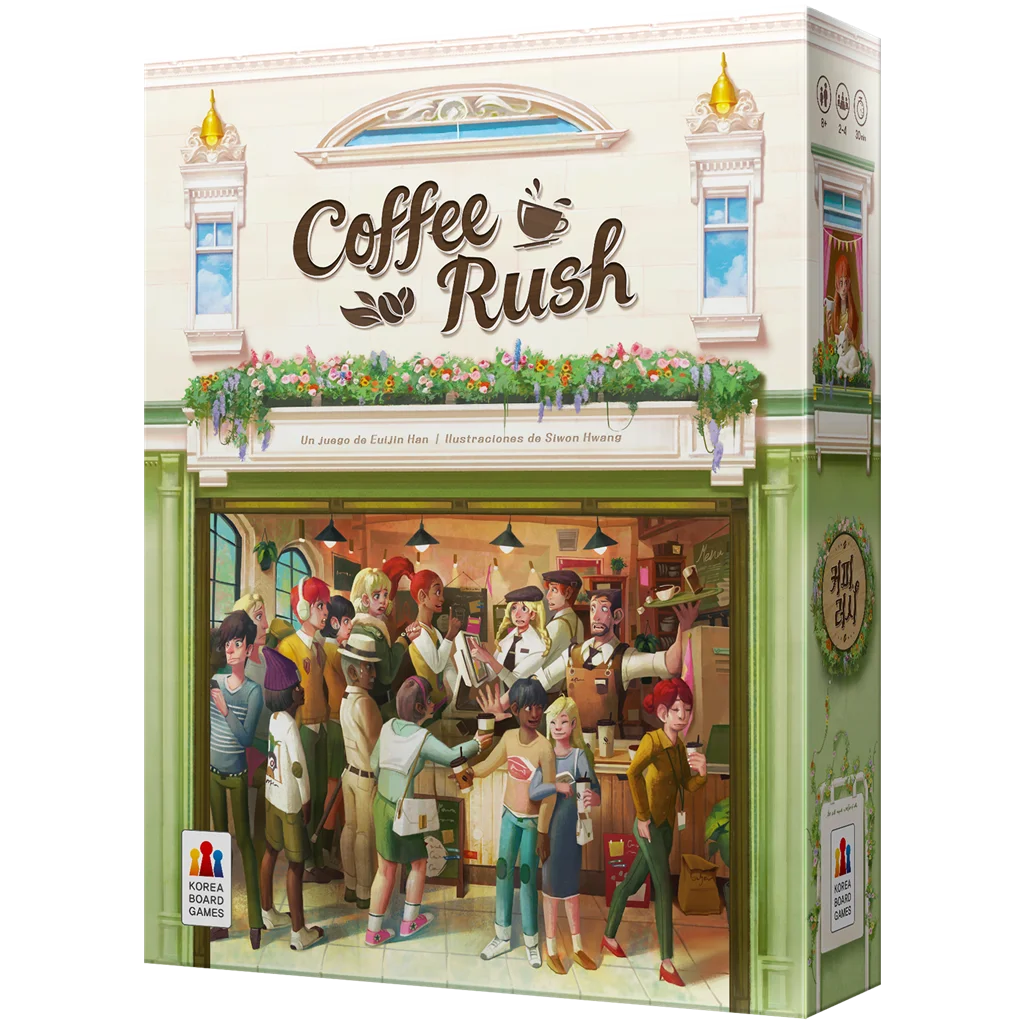 Asmodee - Juego de mesa Coffee Rush