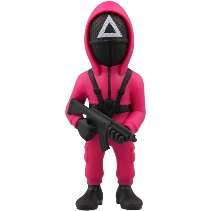 Figura Minix El Juego del Calamar S2 Guardia Enmascarado Triangulo Modelo 157 -  Original - Figuras Miniaturas Coleccionables Para Exhibición - Idea De Regalo - Mercancía Oficial - Juguetes Para Niños