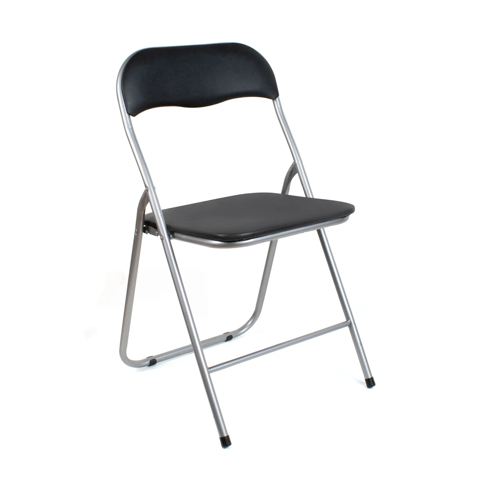 Silla Plegable Acolchada The Secret Home - Asiento Auxiliar - Ideal para Cocina, Comedor, Salón, Dormitorio - 44x46x79 Cm - Cómoda y Resistente