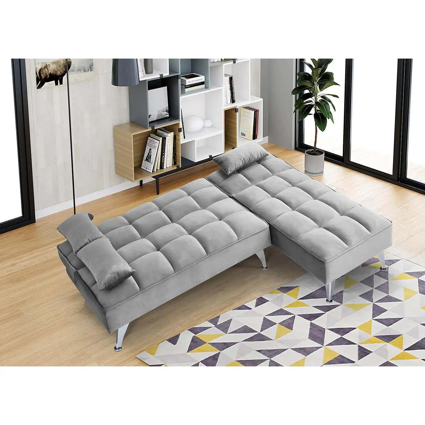 Sofa Bed Chaise Longue Noelia XS 200cm balances and Stocks