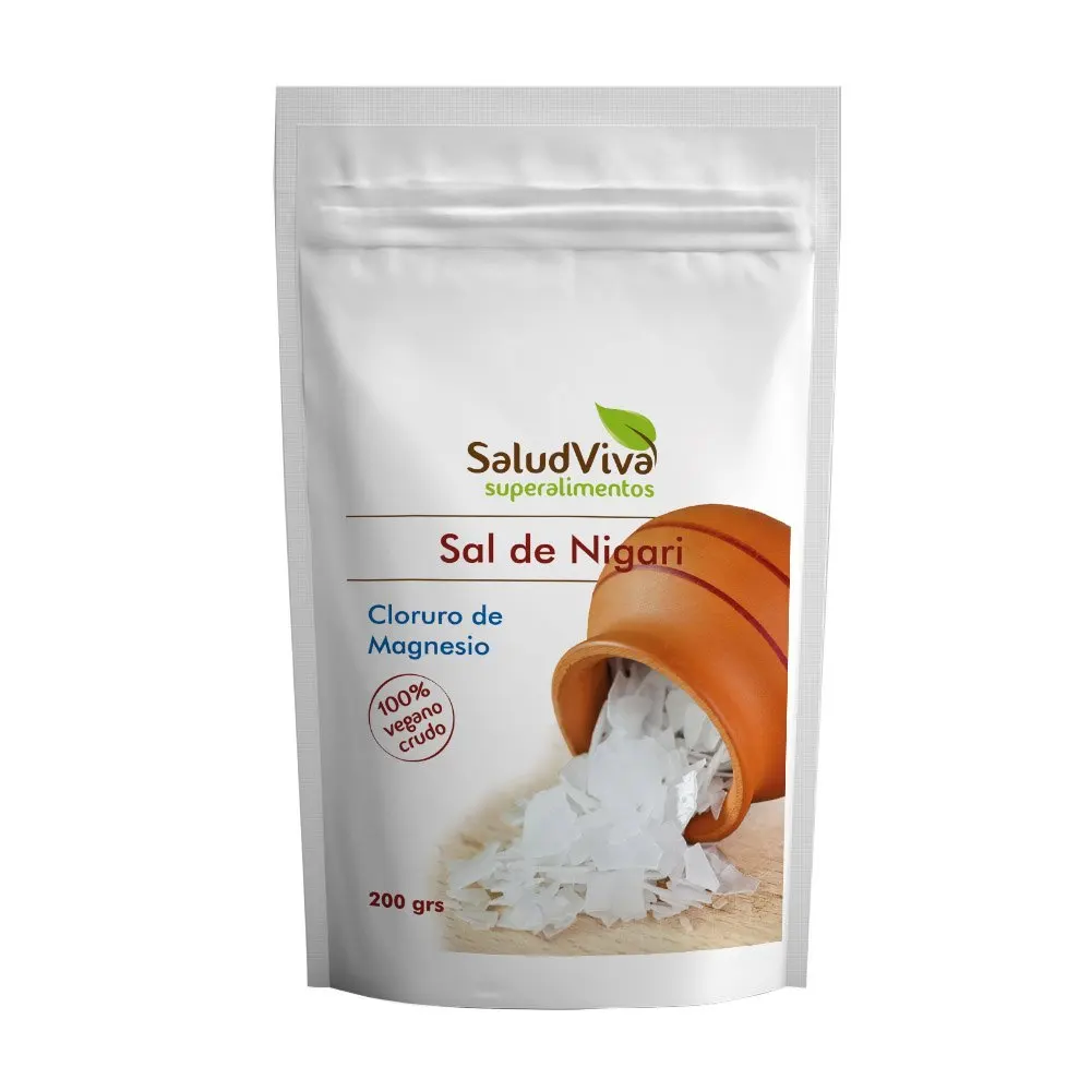 Live Health salt Nigari 200 Grs. -Vegan magnesium chloride