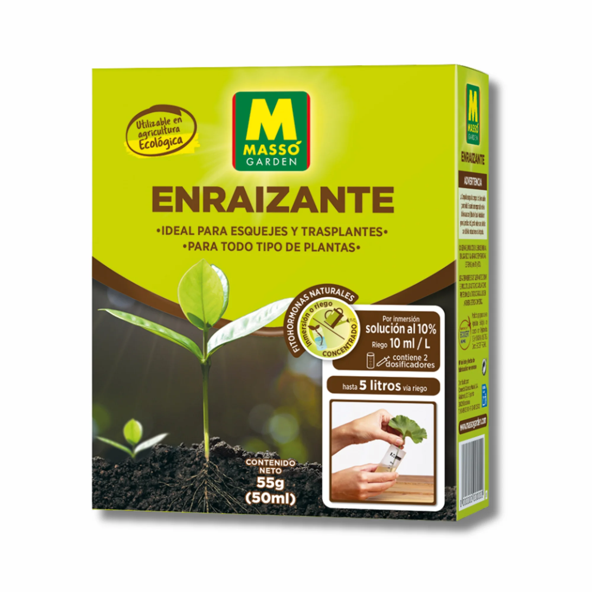 Enraizante ECO 50ml – Potente Estimulador Natural de Raíces para Esquejes y Trasplantes | Nexum+Market