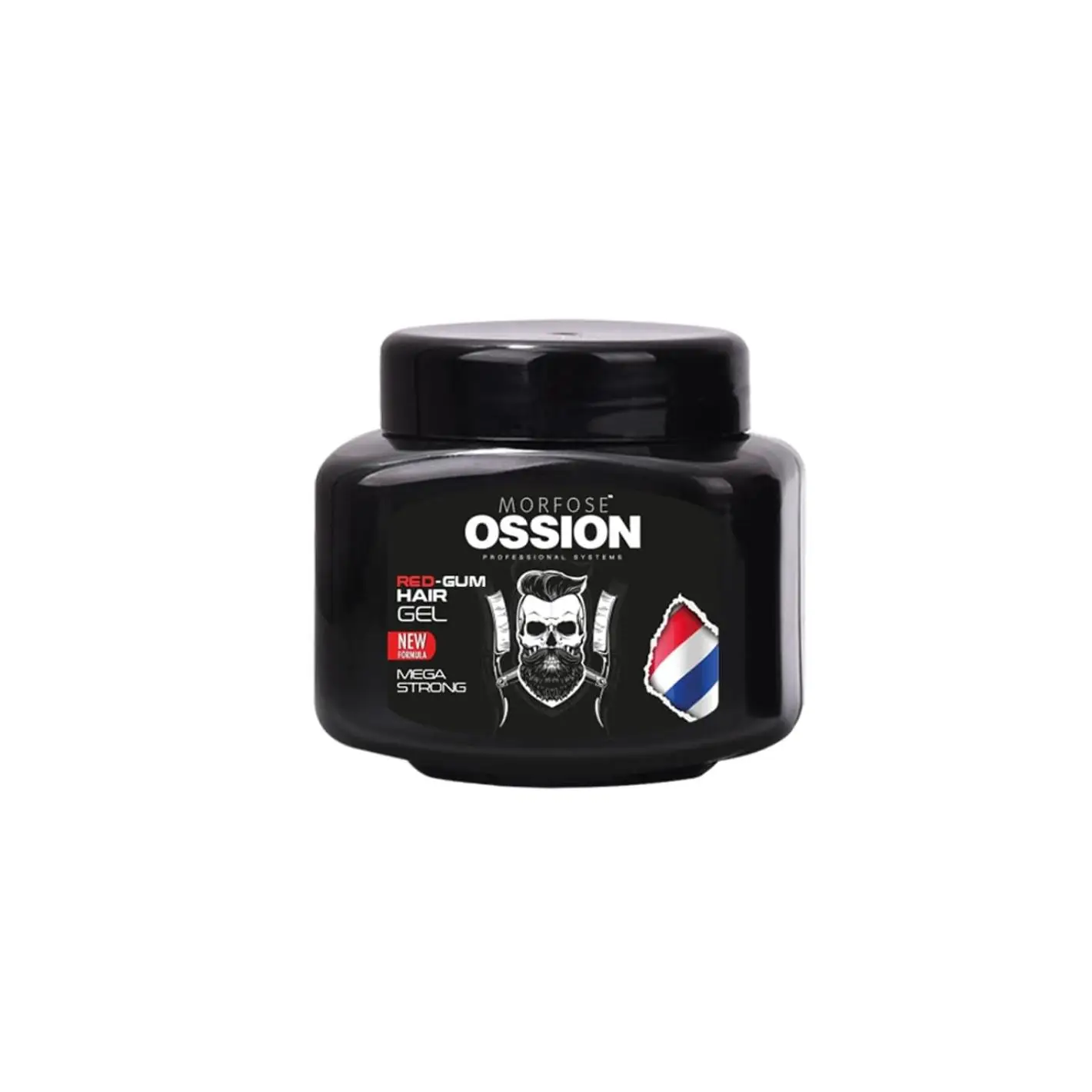 Morfose ossion premium barber line red gum hair gel