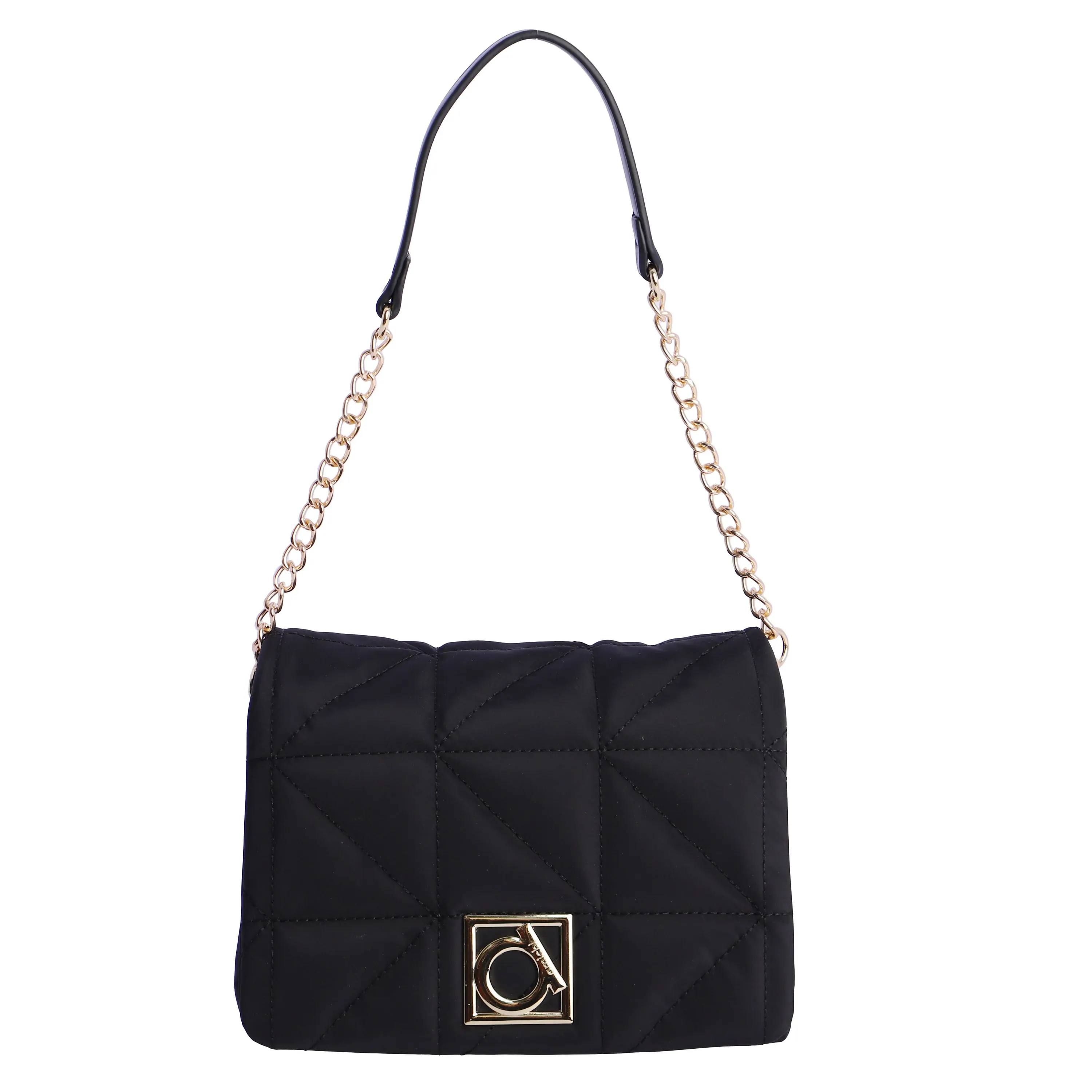Bolso de hombro para mujer AMICHI Zuri de material de nylon con cremallera