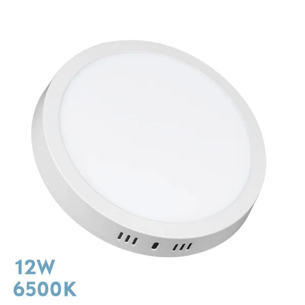FABRILAMP Downlight Superficie Thulita 12w 6500k Blanco 960lm 2,8x17x17 Cm