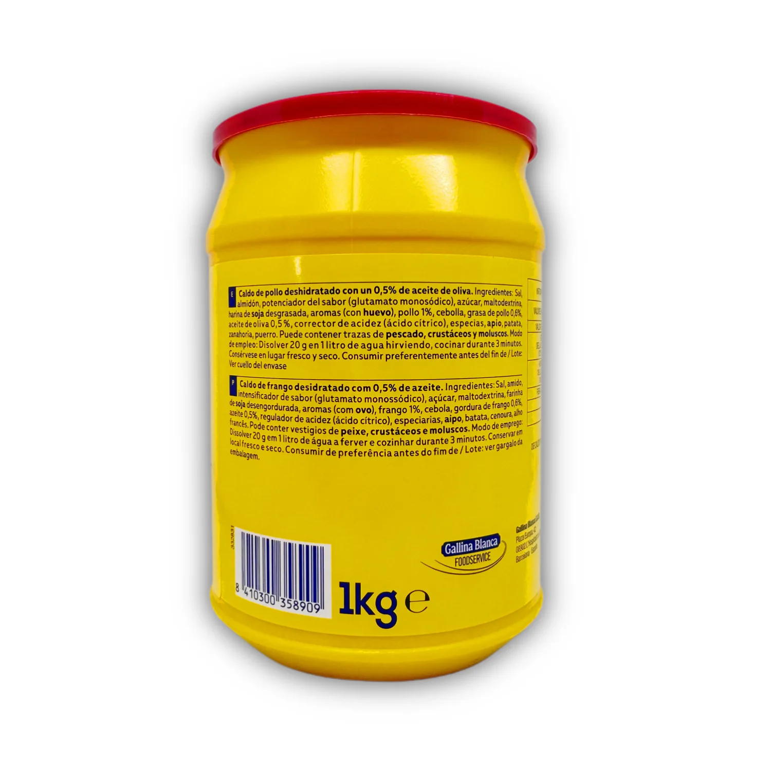 Avecrem chicken broth jar 1000 grams