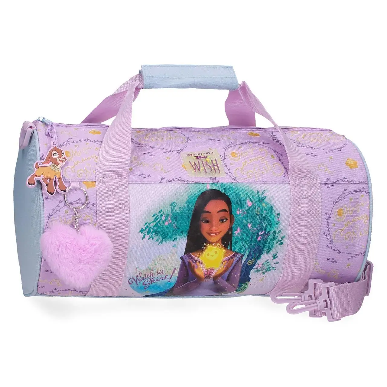 Disney Bolsa De Viaje Poliéster Watch Us Shine Rosa