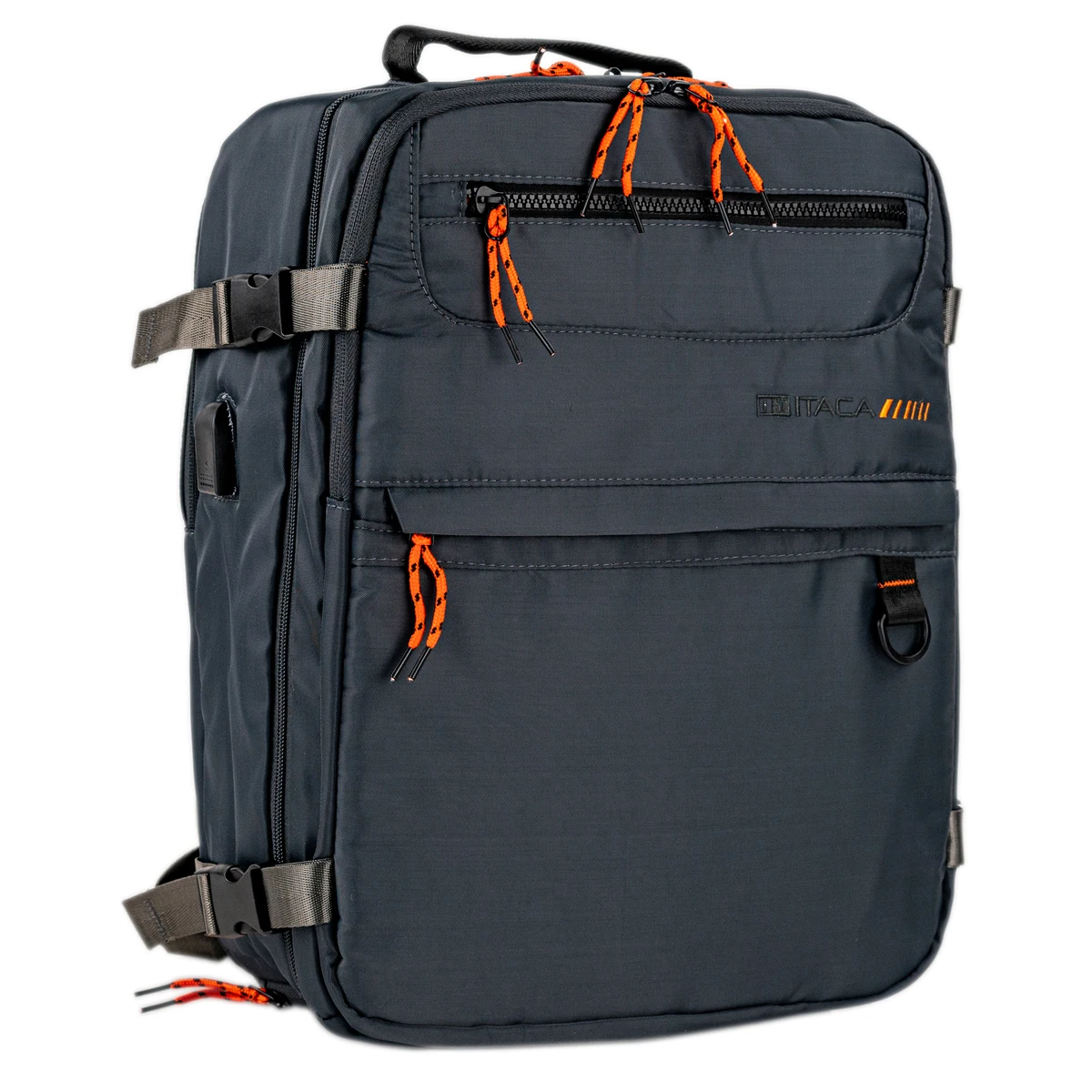 Itaca - Itaca Mochila Viaje Cabina Avion . Maleta Ligera Para Avión De Mano Con Compartimentos. Compatible Ryanair