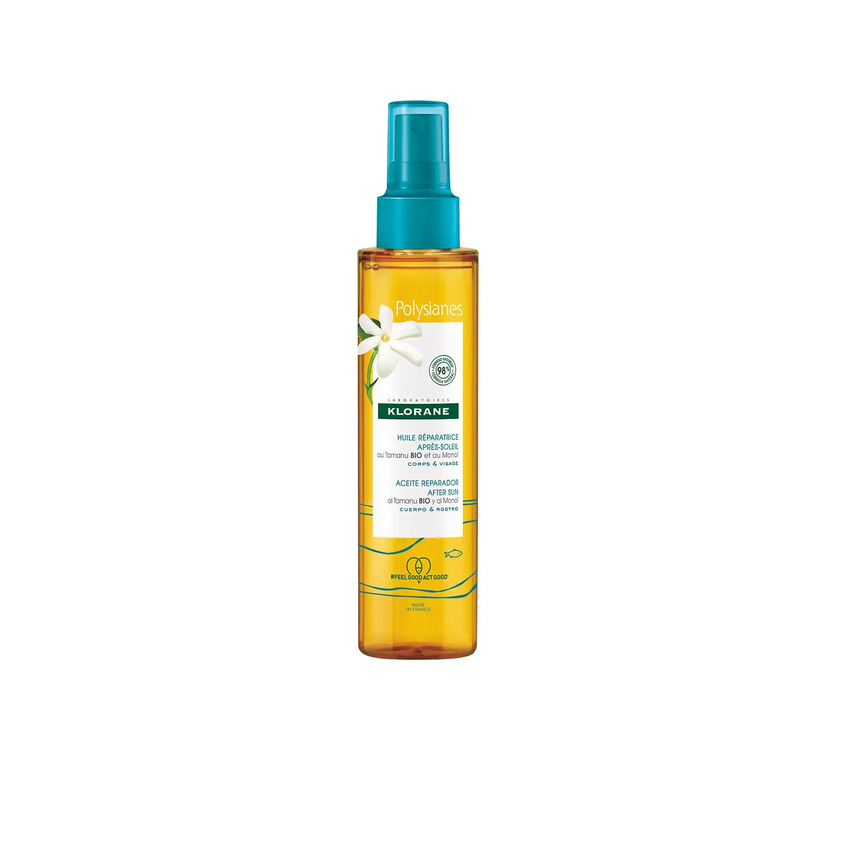 KLORANE POLYSIANES ACEITE REPARADOR AFTER SUN CUERPO Y ROSTRO 150 ml