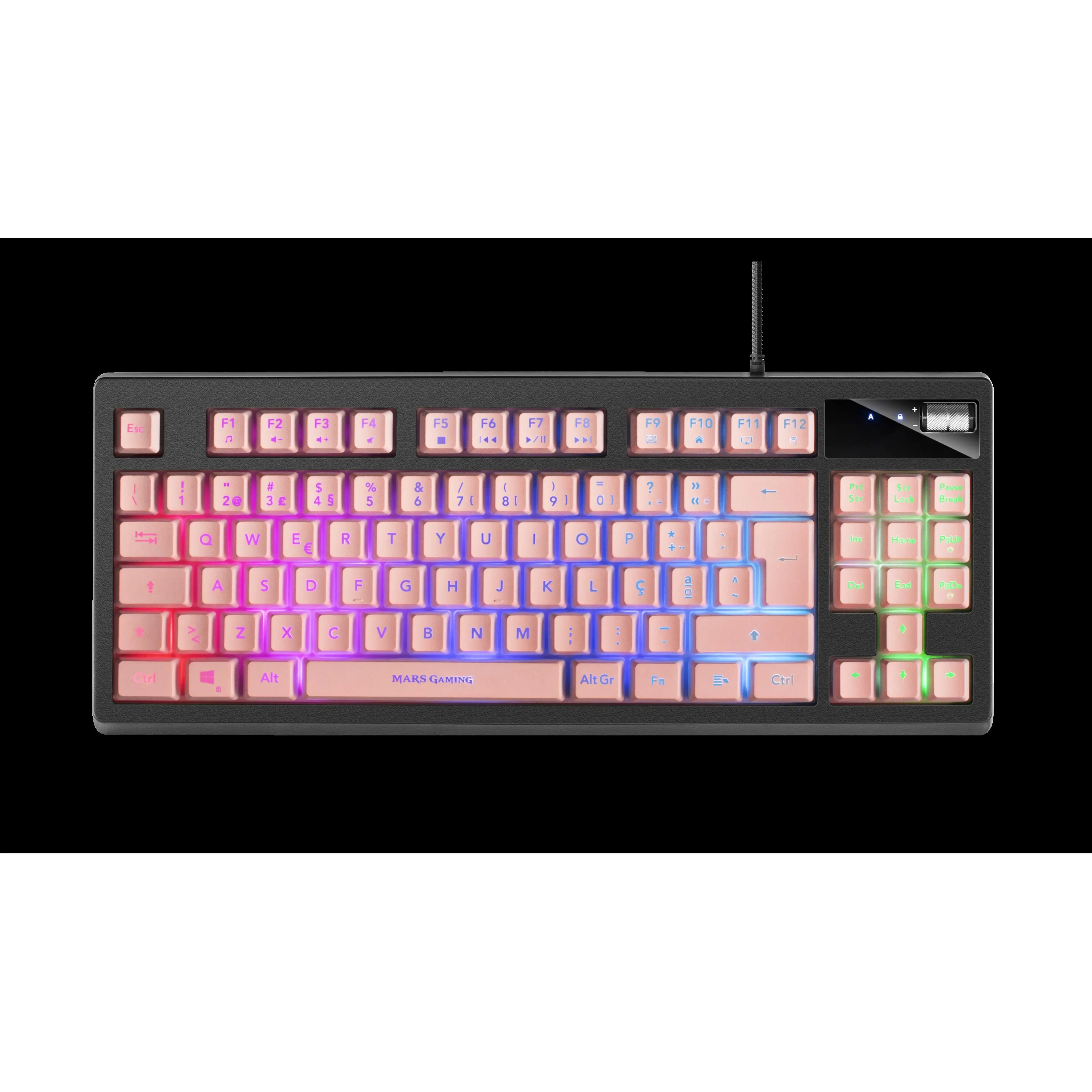 Mars Gaming MKAX: El Teclado Compacto TKL con Iluminación RGB que Cambió Mi Experiencia de Juego
