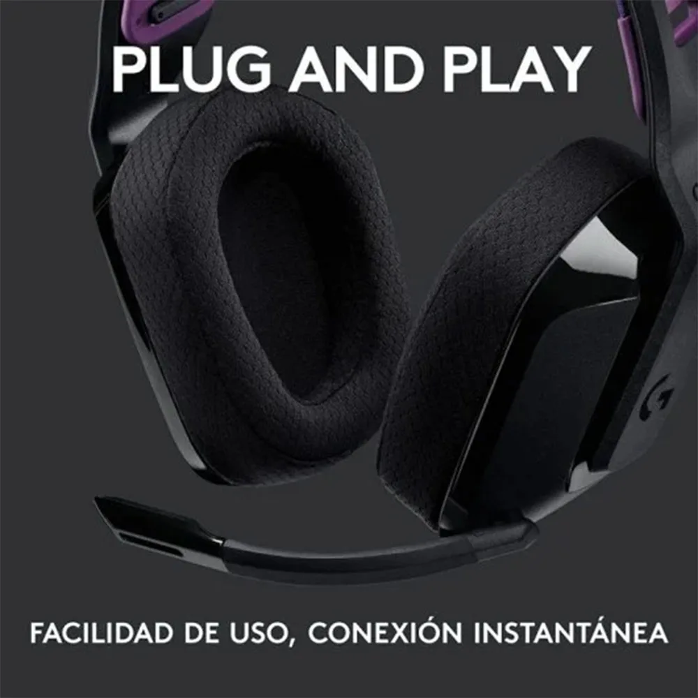 Logitech g335 gaming headphones black
