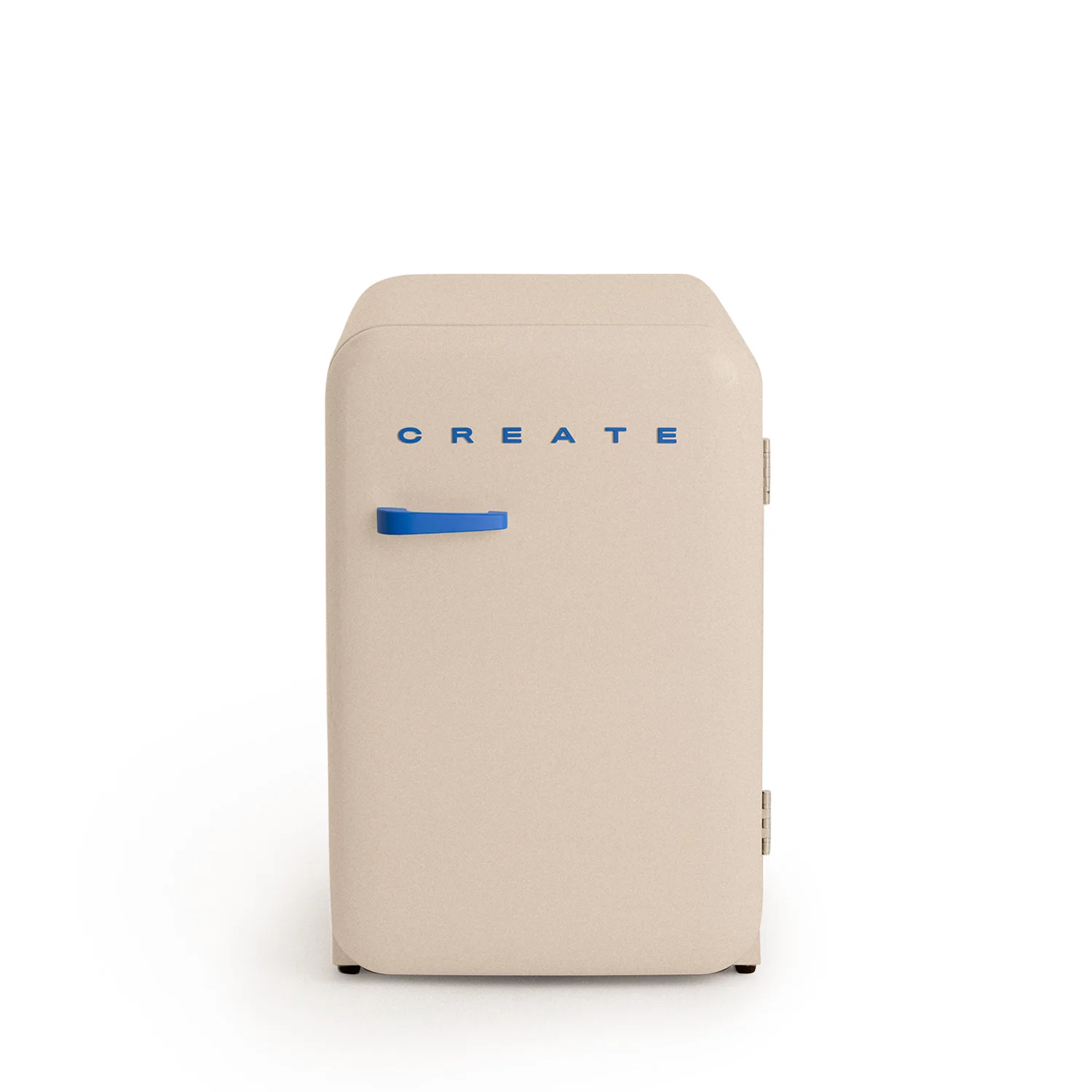 Create - retro style refrigerator, off-white - fridge retro 107l #2