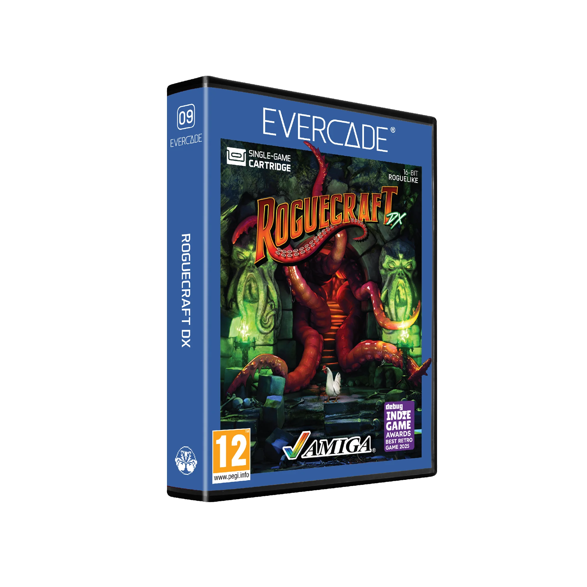 Evercade roguecraft dx cartridge - new sealed - pal spain - console games video games