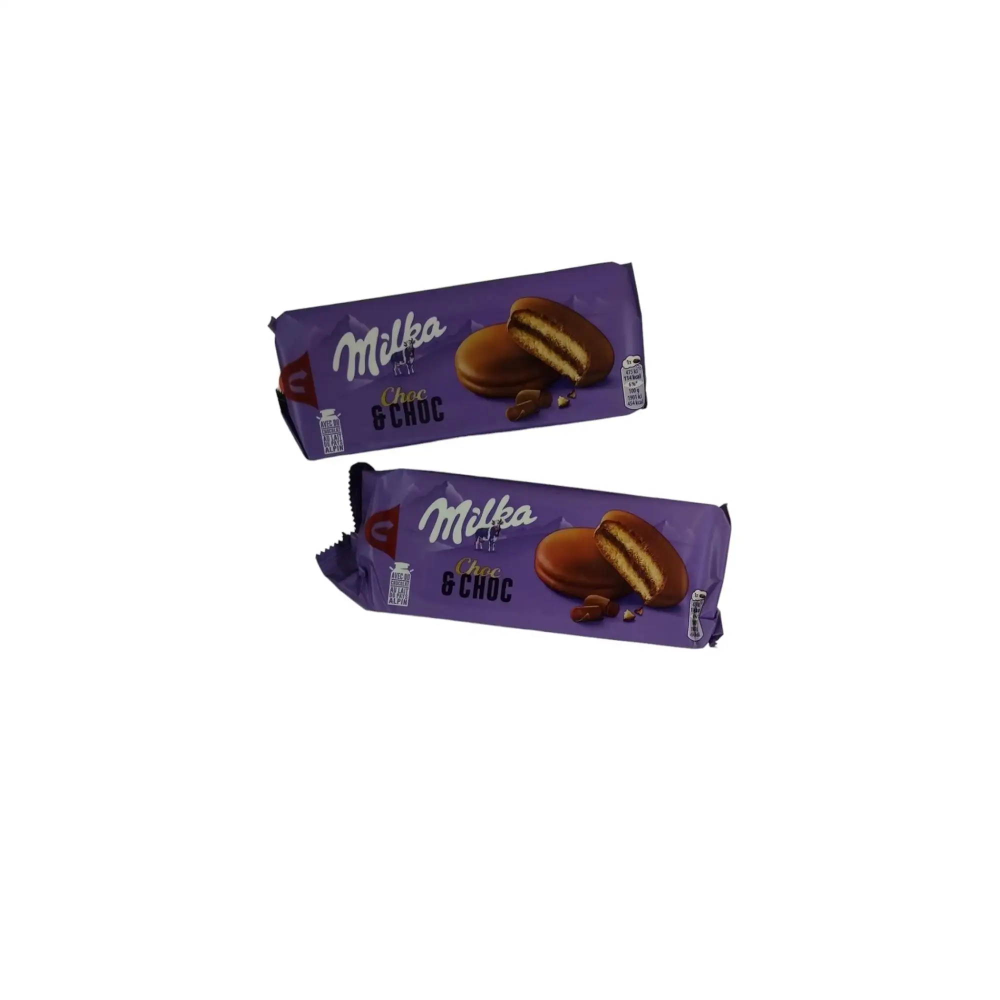 GALLETAS MILKA - CHOC & CHOC - GALLETAS CHOCOLATE - PACK DE 2 - 175 g