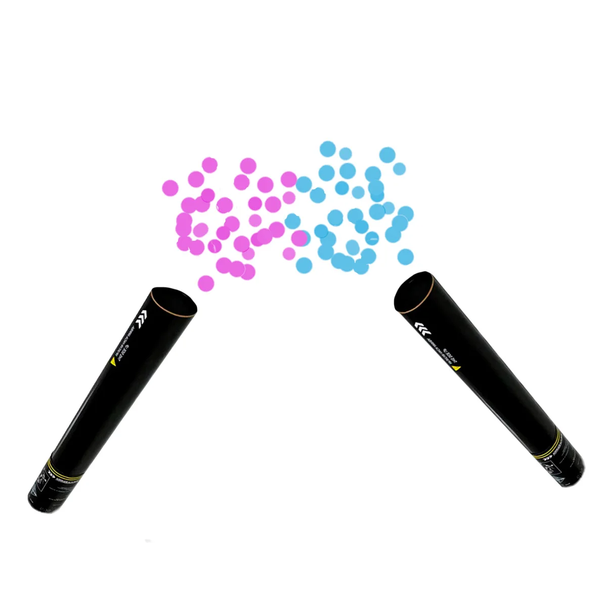 Confetti Cannon for fluorescent luminous Gender Reveal | Confetti cannon for Gender Reveal | Confetti cannon for Baby Shower