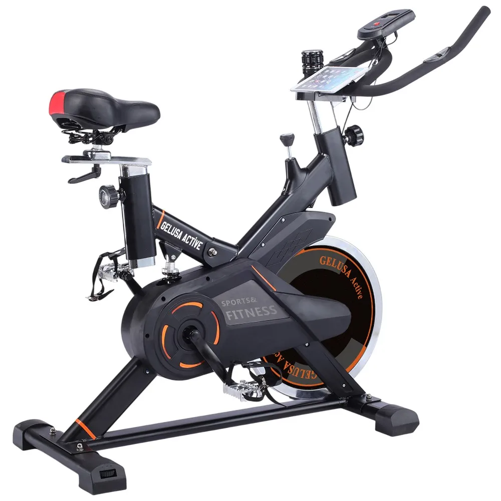 Bicicleta spinning estatica ciclo indoor con amortiguador ACTIVE