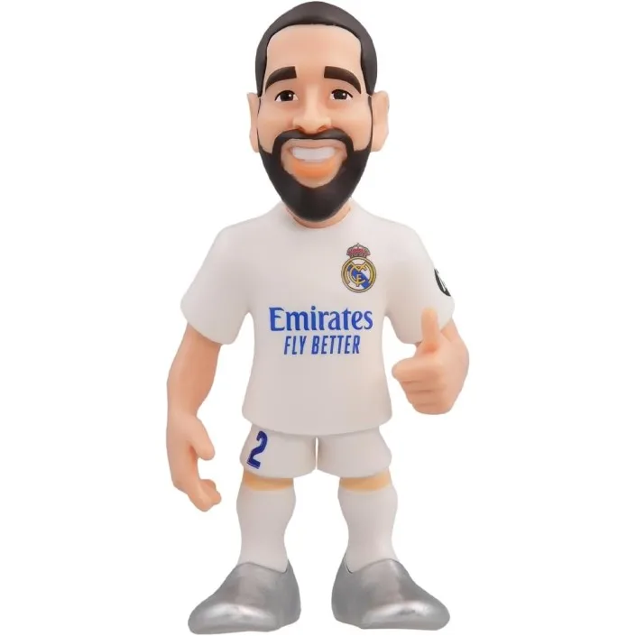 Real Madrid Carvajal mini figure 207 - Original model-collectible miniature figures for display-gift Idea-official merchandise-toys for children and adults-Fans