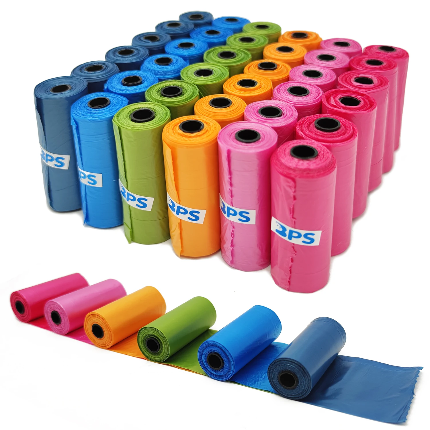 540 Dog Poop Bags for Dogs for Pets Pets Pack of 36 Rolls Multicolour BPS-5395