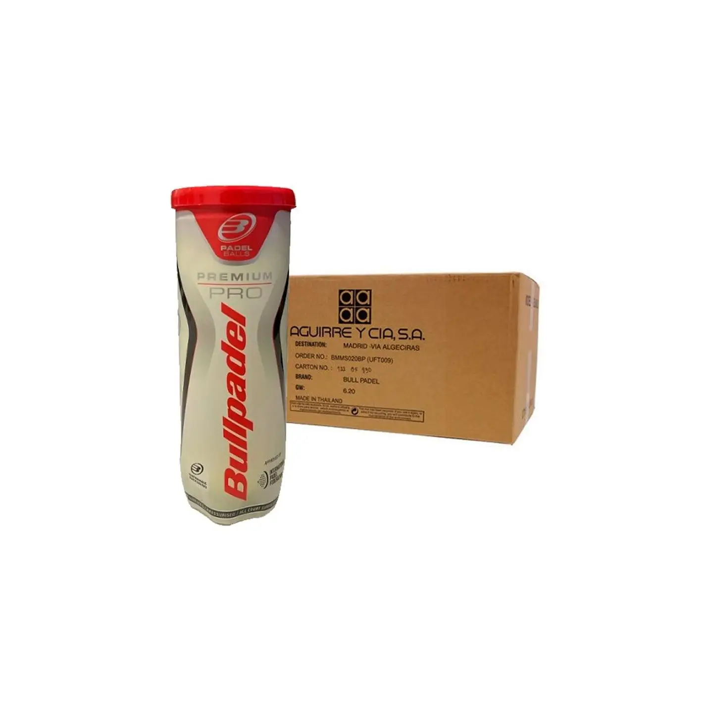 Packs de Pelotas Bull padel PREMIUM PRO – Calidad y Durabilidad Garantizadas