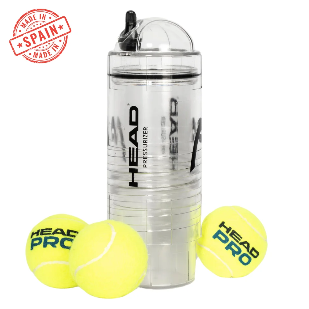 Presurizador de pelotas de tenis y pádel HEAD X3 (Sin Bomba 