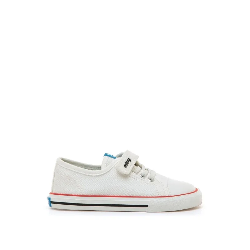 Zapatillas de lona niño MUSTANG 49065 C45305 SNEKERS BAREFOOT BLANCO 37710 26V