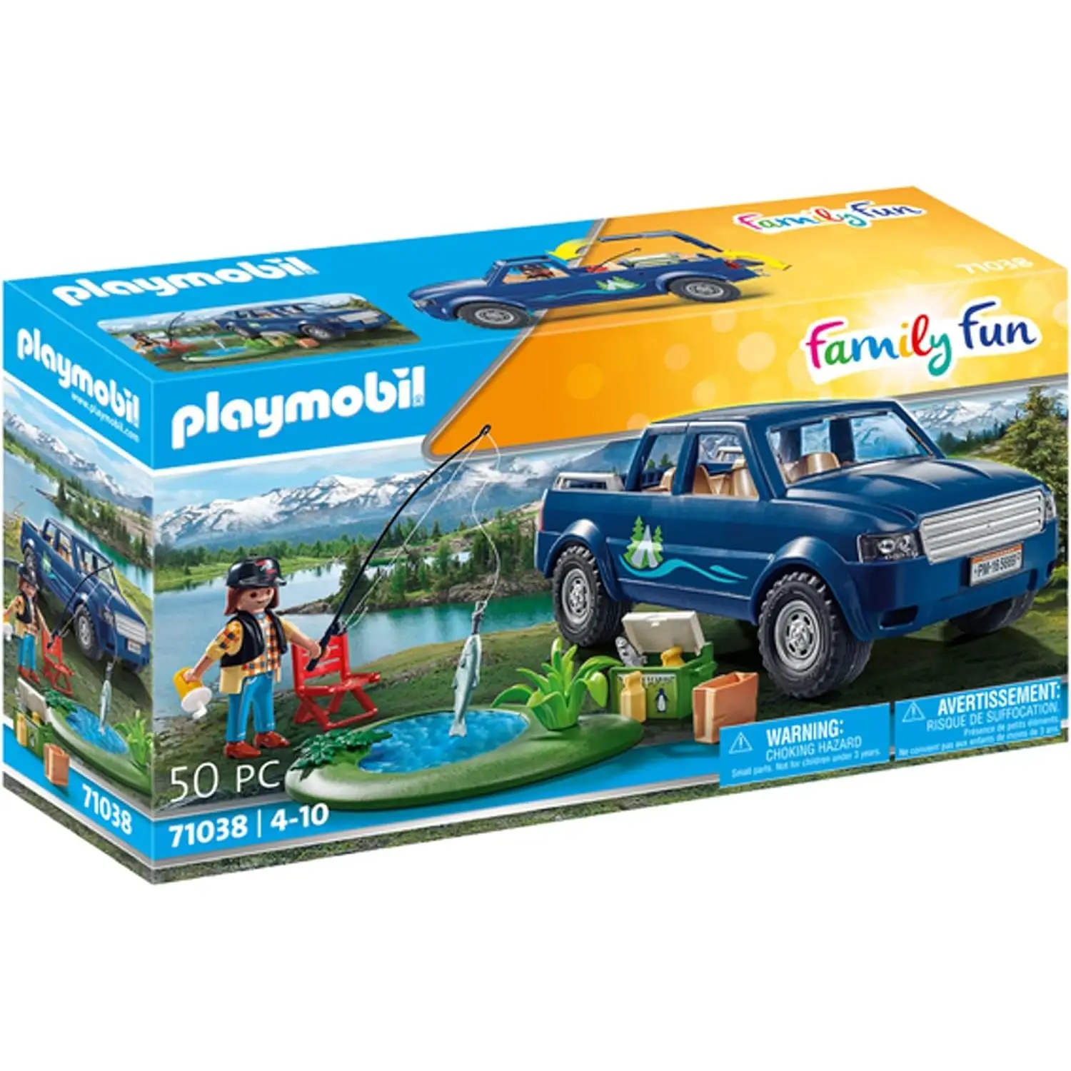 Playmobil Outdoor one day fishing Playmobil Family Fun 71038