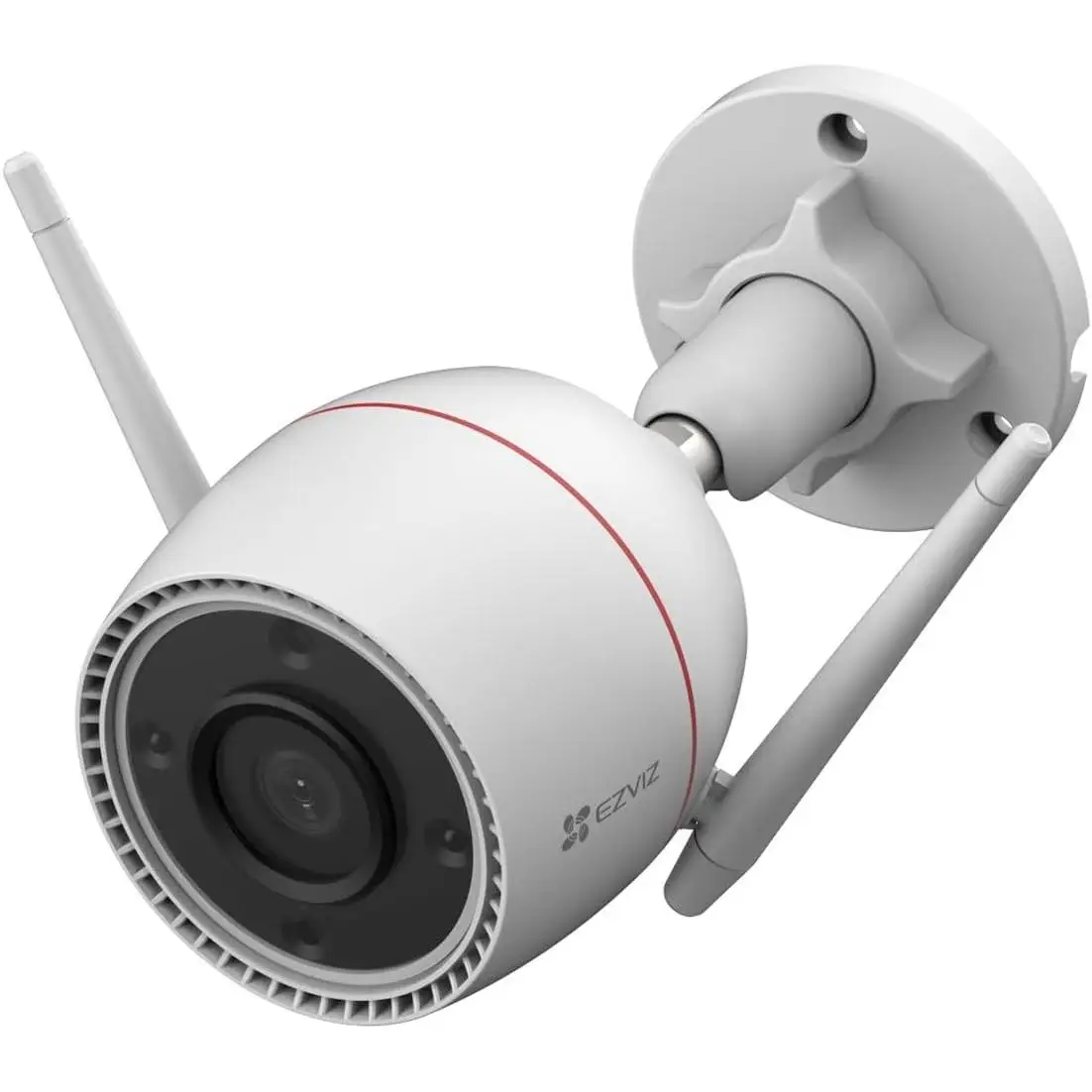 Cámara de Seguridad EZVIZ H3c 3K | Visión Nocturna Color, IA Humano/Vehículo, Defensa Activa, Audio Bidireccional, IP67, H.265, Soporta 512GB