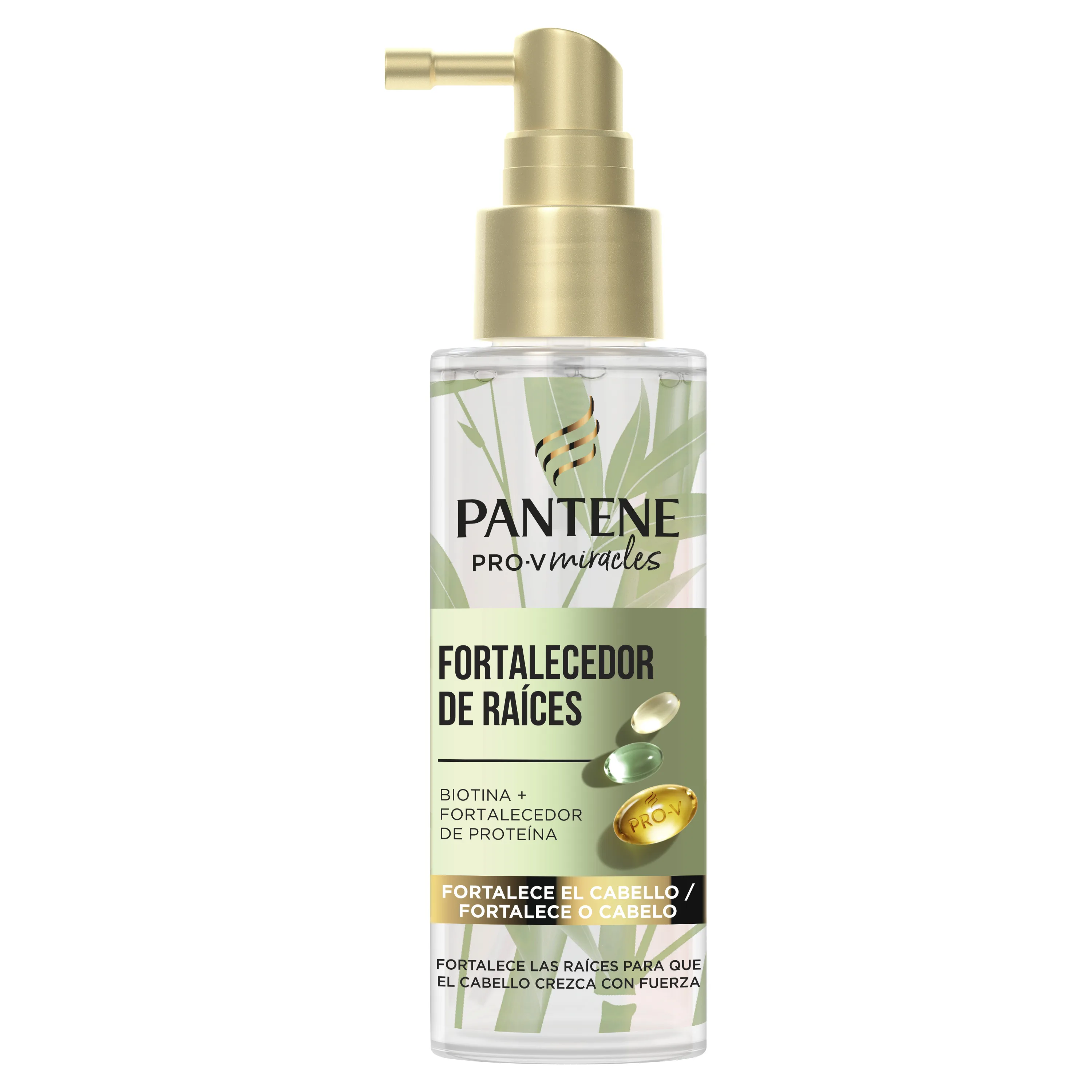 Pansene growth with strength strengthening roots 100ml. Treatment with biotin and proteins. Strengthens the roots, grows hair, gives volume and strength. For dry and damaged hair