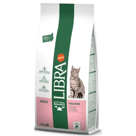 Libra Adult Pienso Con Salmón Para Gatos 12 Kg