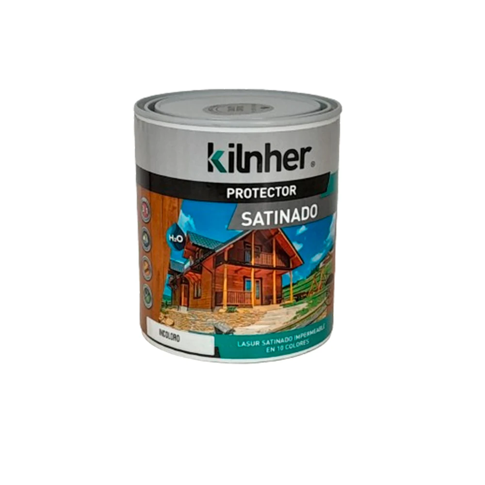 Lasur water protective wood satin Kilnher