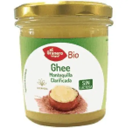 GHEE MANTEQUILLA CLARIFICADA AYURVEDICA BIO, 340ML  EL GRANERO Conservas 8594178590491