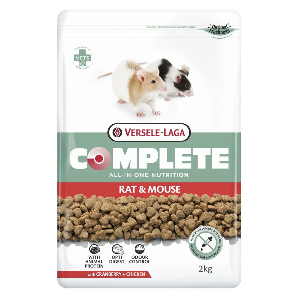 Versele-Laga Ratas Pienso Complete Extruido All-in-One para Ratones 500g - 2kg