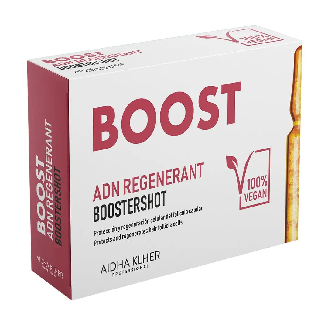 Aidha Klher ADN.xil Regenerante Anti-loss Hair Treatment - Set of 12 Ampoules, 8ml Each, Enriched with Marine DNA for Regeneration and Nutrition, Ideal for Fine Hair and Hair Loss Prevention. #1