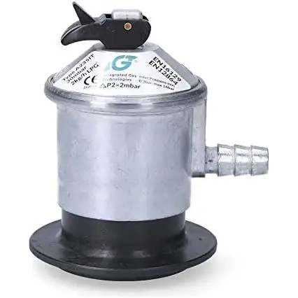 Regulador de Gas Domestico S.of. Homologado En12654 Edragas para Cocina 30g
