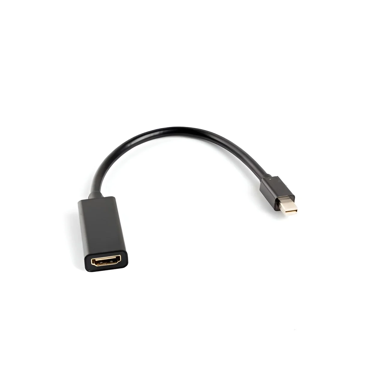 LANBERG Adaptador Mini DISPLAYPORT Cable 20CM Macho A HDMI Hembra AD-0005-BK hasta 1080P- COMPAT. Apple Thunderbolt