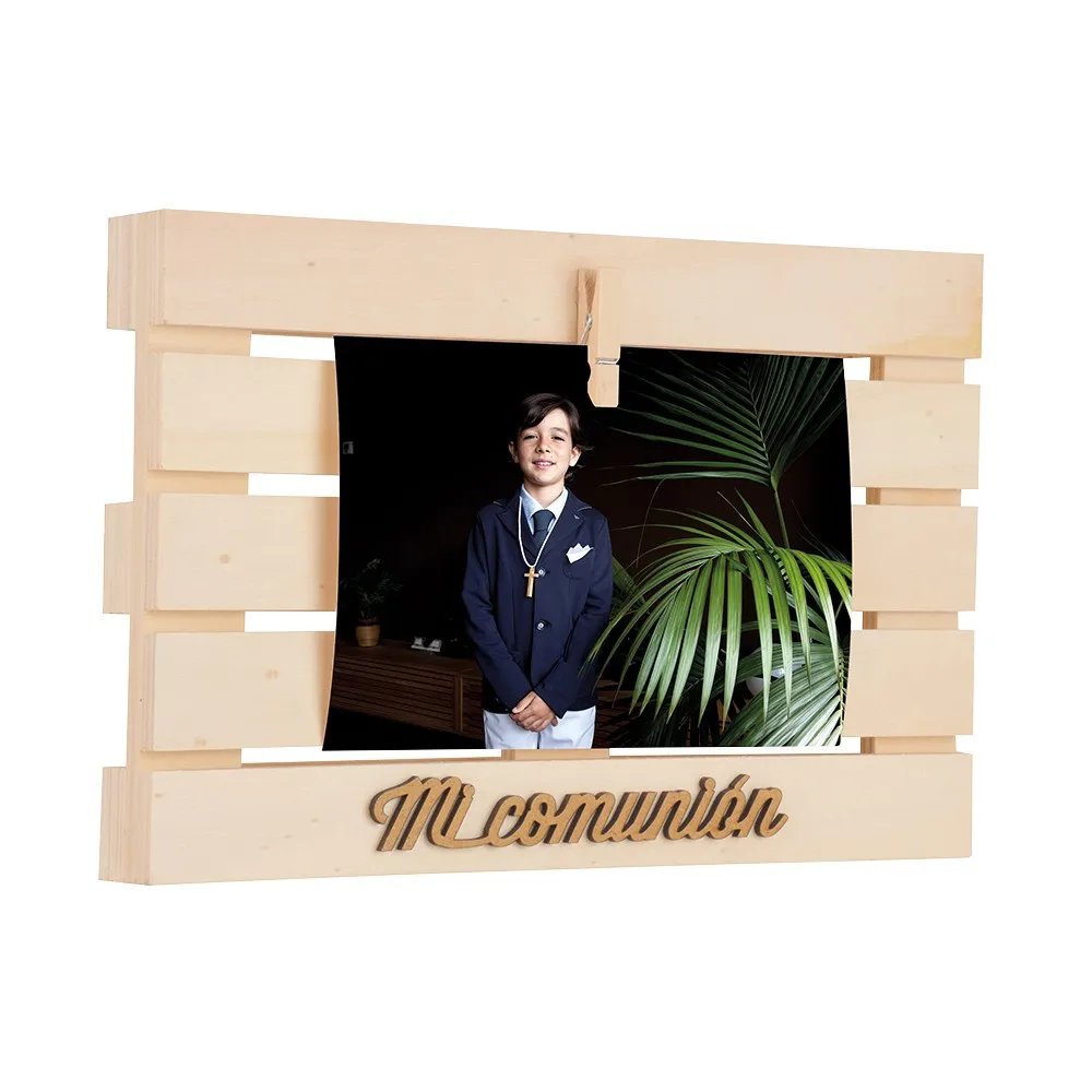 Demark, Marco comunión foto horizontal, marco para foto 9x13-10x15, regalo comunión, mi primera comunión