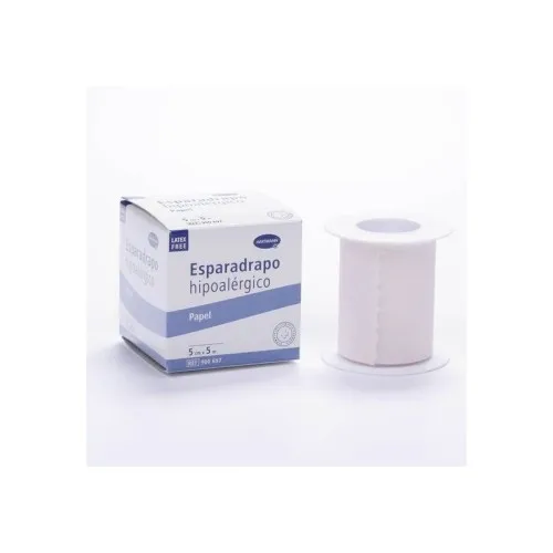 Hartmann Esparadrapo Hipoalérgico Papel 5m x 5cm