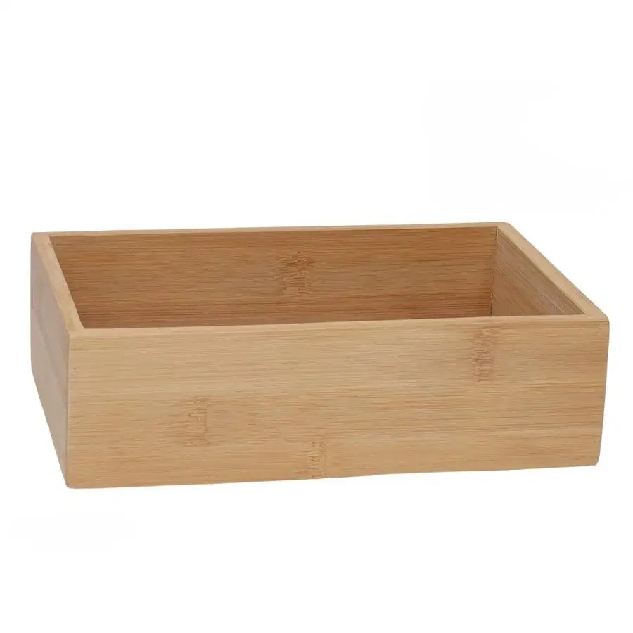 Gerimport Caja Bambú multiusos 23 x 15 x 7 cm