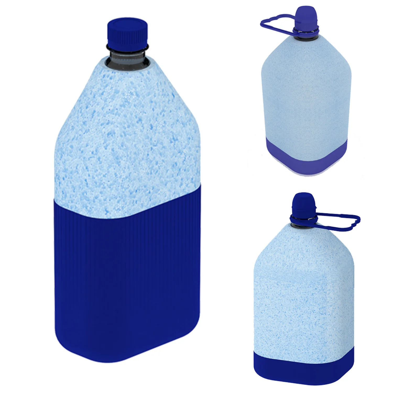 TopRed | Botella Garrafa Térmica de Corcho con Carcasa EPS y Base de Polipropileno -1L, 3L o 5L - Mantiene el Agua Fresca 24h - Eficiente, Económica y Resistente - Ideal para Viajes | Marca Polisur